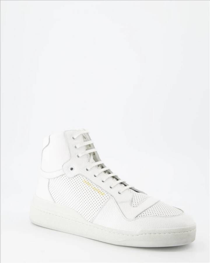 Saint Laurent Hoge Top Manden White Heren