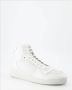 Saint Laurent Witte geperforeerde sneakers met versleten effect White Heren - Thumbnail 3
