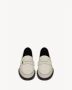 Saint Laurent Klassieke Leren Loafers Beige Heren - Thumbnail 2