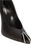 Saint Laurent Klassieke Zwarte Leren Pumps Black Dames - Thumbnail 4