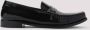Saint Laurent Leren Penny Loafers met YSL Logo Black Heren - Thumbnail 18