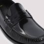Saint Laurent Leren Penny Loafers met YSL Logo Black Heren - Thumbnail 21