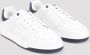 Saint Laurent Witte Sneakers met Goudkleurige Handtekening White Heren - Thumbnail 6