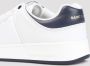 Saint Laurent Witte Sneakers met Goudkleurige Handtekening White Heren - Thumbnail 7