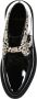 Saint Laurent Leren en bontlaarzen met gesp - Thumbnail 2