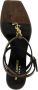 Saint Laurent Leren Flip-Flop Sandalen met YSL Logo - Thumbnail 2