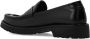 Saint Laurent Zwarte Almond Tip Monogram Loafers Black Heren - Thumbnail 10