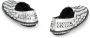 Saint Laurent Leren loafers met Intrecciato detail - Thumbnail 2