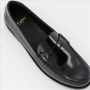 Saint Laurent Leren Mocassins Black Heren - Thumbnail 5