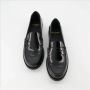 Saint Laurent Leren Mocassins Black Heren - Thumbnail 8