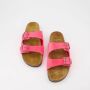 Saint Laurent Leren sandalen met gespsluiting Pink Heren - Thumbnail 2