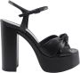 Saint Laurent Leren sandalen met verstelbare band Zwart Dames - Thumbnail 2