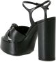 Saint Laurent Leren sandalen met verstelbare band Zwart Dames - Thumbnail 5