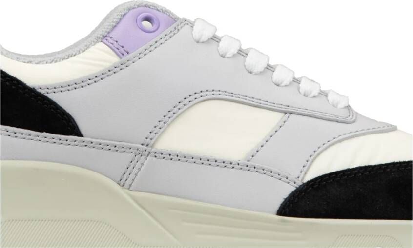 Saint Laurent Leren Vetersneakers