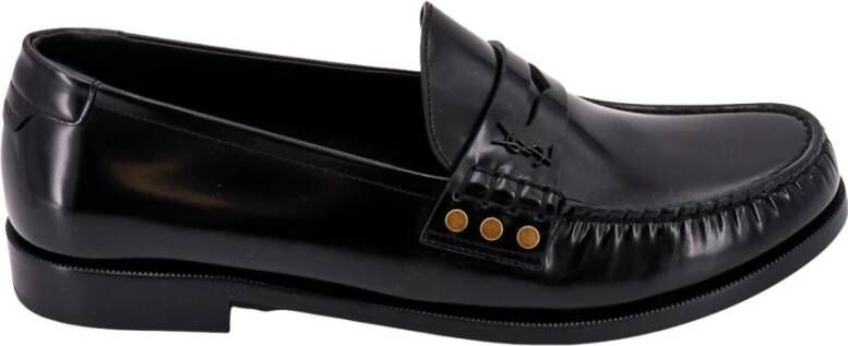 Saint Laurent Loafers Black Heren