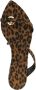 Saint Laurent Stijlvolle Slippers voor Dagelijks Comfort Brown Dames - Thumbnail 4