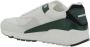 Saint Laurent Monogram Hiel Leren Sneakers White Heren - Thumbnail 3