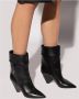 Saint Laurent Niki enkellaarzen met hak Black Dames - Thumbnail 8