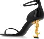 Saint Laurent Opyum hoge hakken sandalen Black Dames - Thumbnail 10