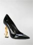 Saint Laurent Opyum Pumps in Patent Leather with Gold-tone Heel - Thumbnail 5