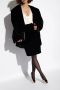 Saint Laurent Elegante Zwarte Leren Pumps Beige Dames - Thumbnail 3