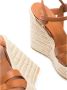 Saint Laurent Platte schoenen Brown Dames - Thumbnail 4