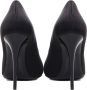 Saint Laurent Zwarte Stiletto Pumps met Rhinestone Perforatie Zwart Dames - Thumbnail 3