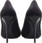 Saint Laurent Zwarte Stiletto Pumps met Rhinestone Perforatie Zwart Dames - Thumbnail 3