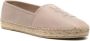 Saint Laurent Monogram Espadrilles met Touwdetail Brown Dames - Thumbnail 6