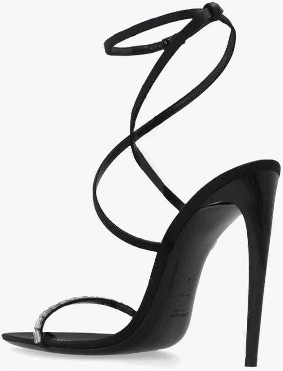 Saint Laurent Sandalen met hoge hakken Black Dames