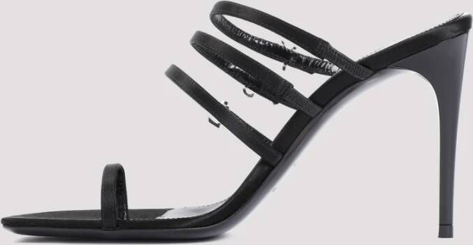 Saint Laurent Sandals Black Dames