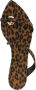 Saint Laurent Stijlvolle Slippers voor Dagelijks Comfort Brown Dames - Thumbnail 9