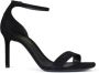 Saint Laurent Verhoog je stijl met zwarte suède sandalen Zwart Dames - Thumbnail 3