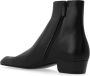 Saint Laurent Augustin Enkellaarzen Leer Mannen - Thumbnail 4