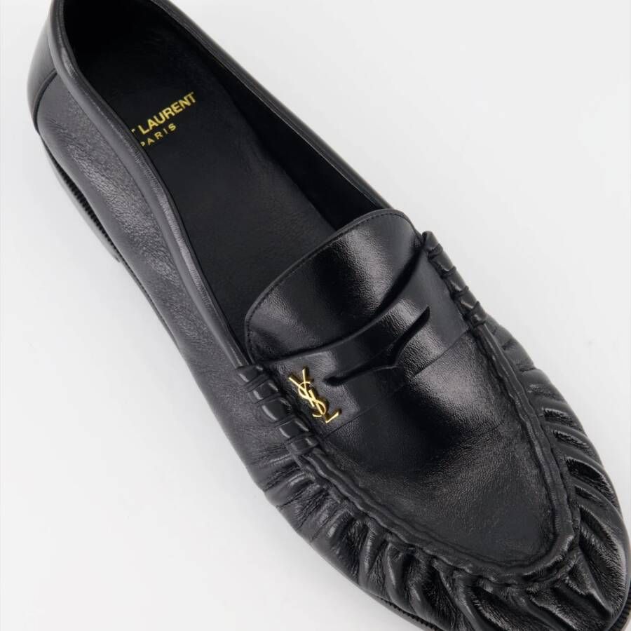 Saint Laurent Shoes Black Heren