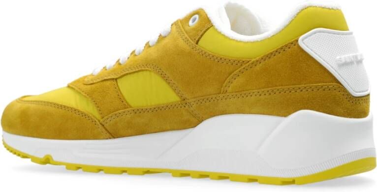 Saint Laurent Sneakers met logo Yellow Heren