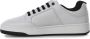 Saint Laurent Witte Lage Vetersneakers met Geperforeerd Leer White Heren - Thumbnail 5