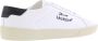 Saint Laurent Witte Sneakers met Swen Inscriptie White Heren - Thumbnail 4