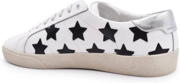 Saint Laurent Verhoog je sneaker game met Sl08 sneakers Wit Heren