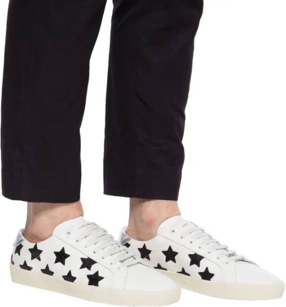 Saint Laurent Sneakers Wit Heren