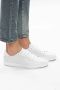 Saint Laurent Geperforeerde Leren Sneakers White Heren - Thumbnail 2