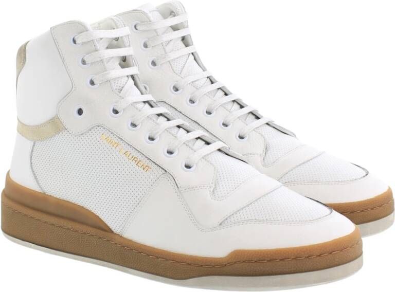 Saint Laurent Sneakers Wit Heren