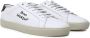 Saint Laurent Witte Sneakers met Swen Inscriptie White Heren - Thumbnail 6