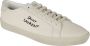 Saint Laurent Italiaanse leren sneakers voor heren White Heren - Thumbnail 9