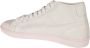 Saint Laurent Wit Roze Logo Mid-Top Sneakers White Heren - Thumbnail 3