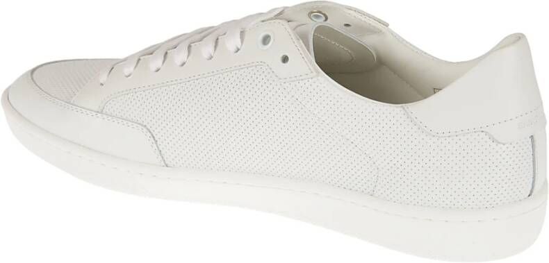 Saint Laurent Witte Sneakers Wit Heren