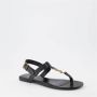 Saint Laurent Verstelbare Enkelband Leren Sandalen Black Heren - Thumbnail 2