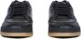 Saint Laurent Zwarte lage sneakers van kalfsleer Black Heren - Thumbnail 3