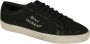 Saint Laurent Court Classic Sl 06 Embroidered Sneakers IN Canvas AND Smooth Leather - Thumbnail 2