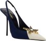 Saint Laurent Sterrenversierde slingback-pumps Multicolor Dames - Thumbnail 10